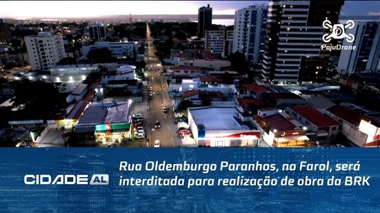 Rua Oldemburgo Paranhos, no Farol, será interditada para realização de obra da BRK
