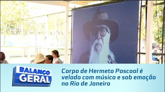 Corpo de Hermeto Pascoal é velado com música e sob emoção no Rio de Janeiro