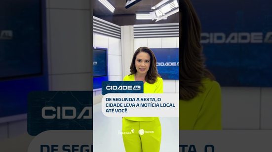 Cidade: informação local, ao vivo, pra começar bem a semana #CidadeAL