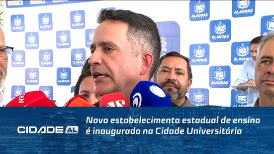 Novo estabelecimento estadual de ensino é inaugurado na Cidade Universitária