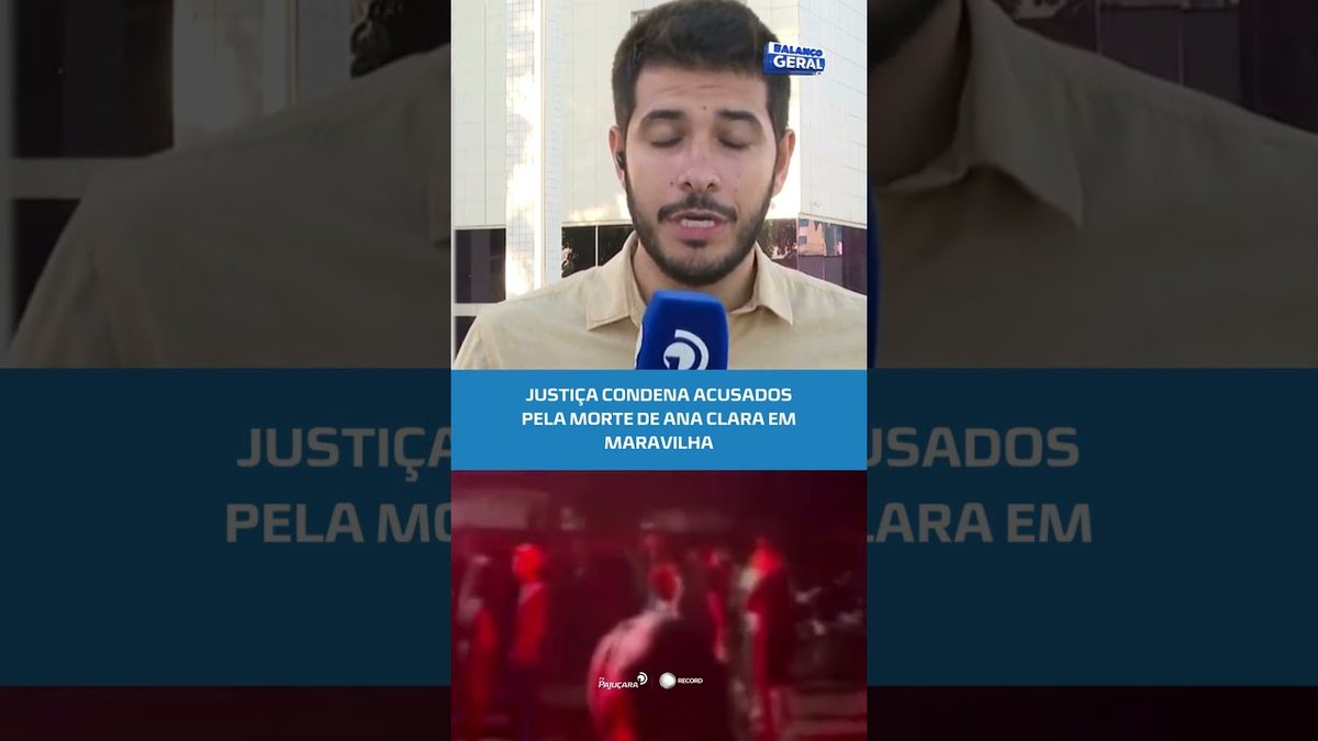 Caso Ana Clara: crime que chocou AL termina com penas superiores a 50 anos #BalançoGeralAL