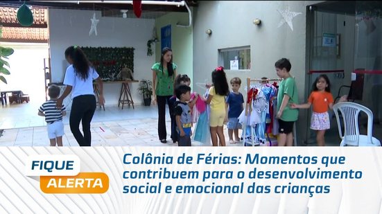 Colônia de Férias: Momentos que contribuem para o desenvolvimento social e emocional das crianças