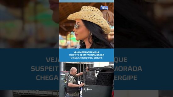 🚨Chegada ao presídio: suspeito de matar alagoana é registrado em vídeo #BalançoGeralAL