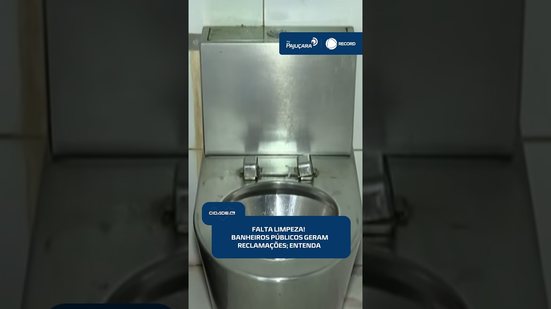 🚻 Usuários reclamam da falta de limpeza e conservação em banheiros públicos #CidadeAL