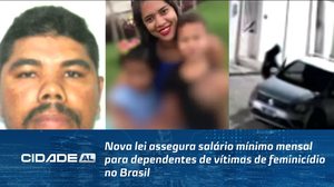 Nova lei assegura salário mínimo mensal para dependentes de vítimas de feminicídio no Brasil