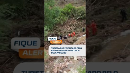 🗞️ DESTAQUES DO DIA: buscas continuam por turista levado pela correnteza em Piranhas #FiqueAlerta