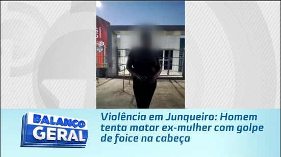 Violência em Junqueiro: Homem tenta matar ex-mulher com golpe de foice na cabeça
