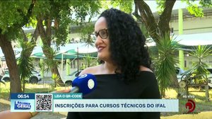 IFAL abre 125 vagas para cursos técnicos