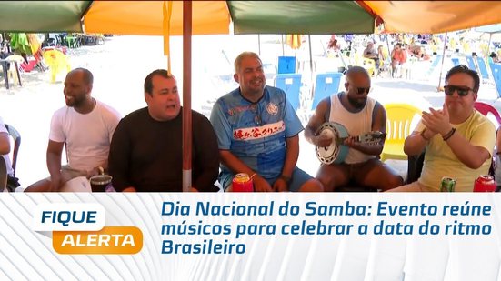 Dia Nacional do Samba: Evento reúne músicos para celebrar a data do ritmo Brasileiro