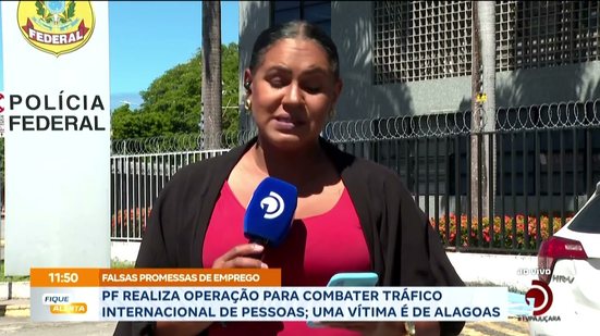 PF realiza operação para combater tráfico internacional de pessoas; uma vítima é de alagoas