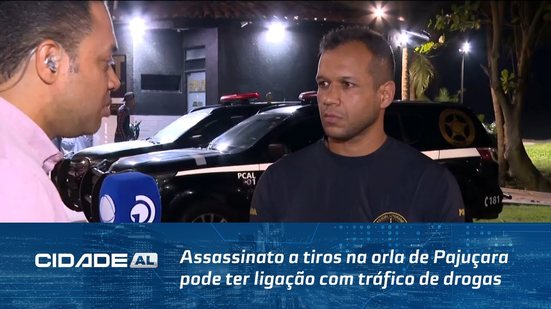Assassinato a tiros na orla de Pajuçara pode ter ligação com tráfico de drogas, diz polícia