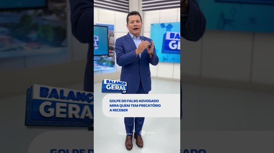 DESTAQUES DO DIA: alerta para o golpe do falso advogado #BalançoGeralAL