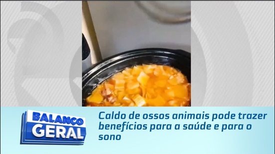 Caldo de ossos animais pode trazer benefícios para a saúde e para o sono