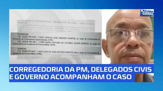 Mudanças: Comandante da academia de Polícia é exonerado após fuga de major