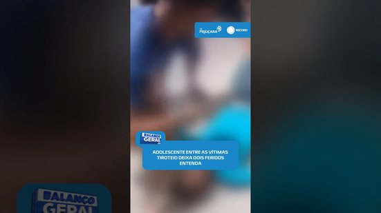 🚨Tiros no Benedito Bentes deixam duas vítimas, incluindo adolescente #BalançoGeralAL
