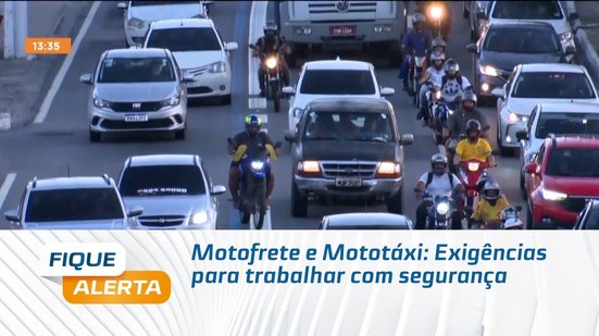 Motofrete e Mototáxi: Exigências para trabalhar com segurança