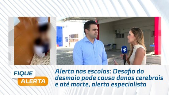 Alerta nas escolas: Desafio do desmaio pode causa danos cerebrais e até morte, alerta especialista