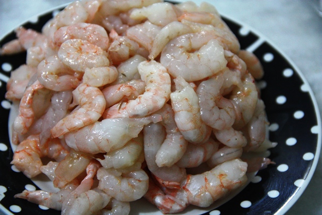 Camarão rosinha, ótimo sabor e textura