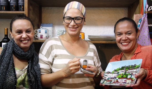 Cila, Vera e Carmo comandam com maestria o novo empório na Jatiúca