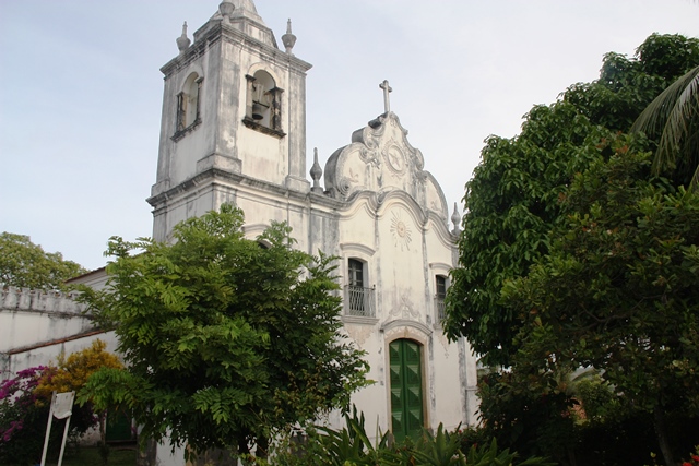 Vila Velha com sua histórica Igreja de Nossa Senhora da Conceição