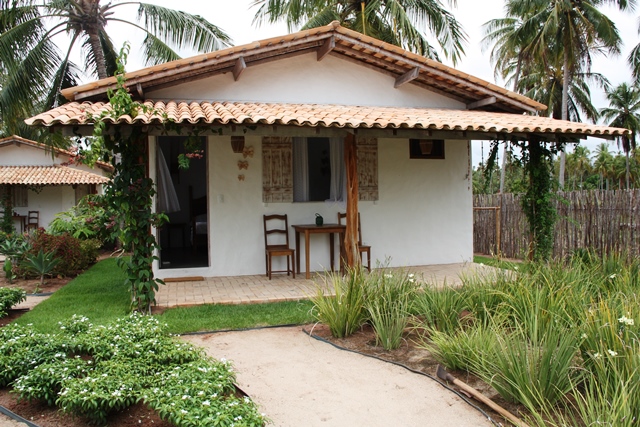 Pousada Villages em Porto de Pedras, mesmo com céu nublado é linda