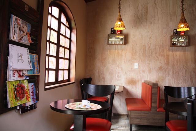 Charme da cafeteria do Alphazema