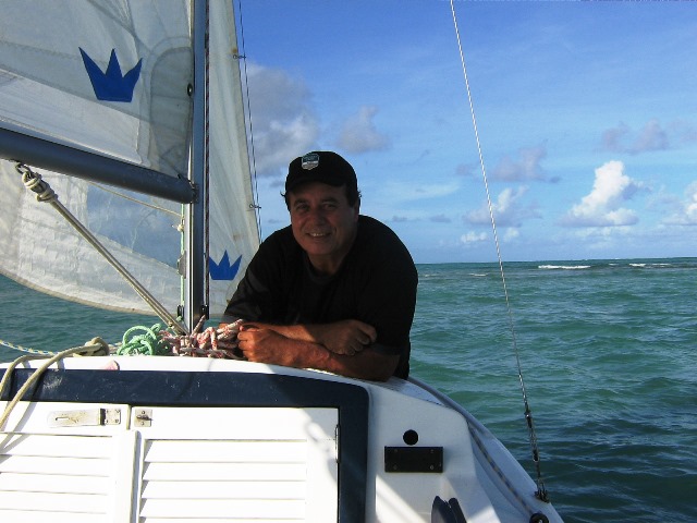 Ib, bom sergipano que vive do que mais gosta, velejar pelos mares