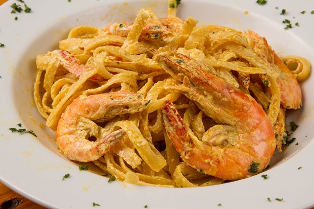 Santoregano;Gamberetti al Curry