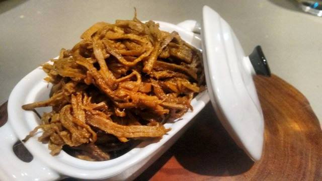 Carne de panela com creme de milho, receita pra qualquer época do ano