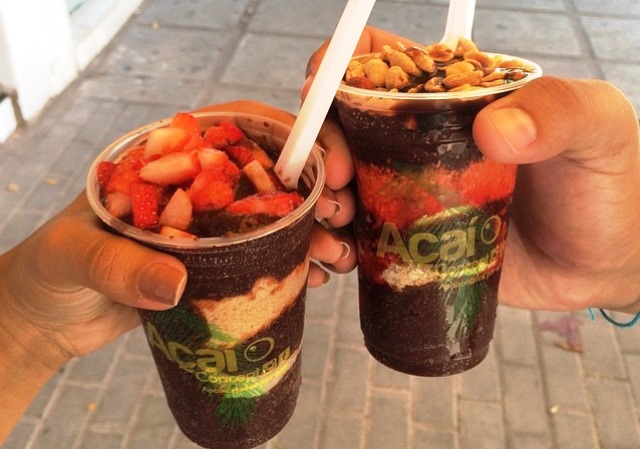 O tradicional açai. Foto divulgação