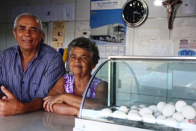 Antônio e Maria Aparecida dedicação na fabricação do caldo de mocotó