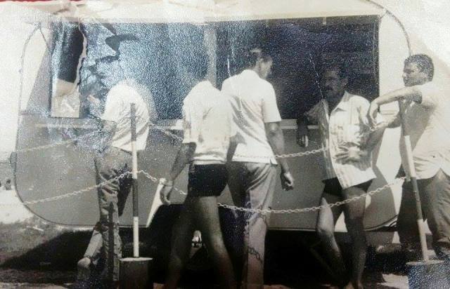 Reprodução da foto do passaporte Gaúcho na Praia da Avenida