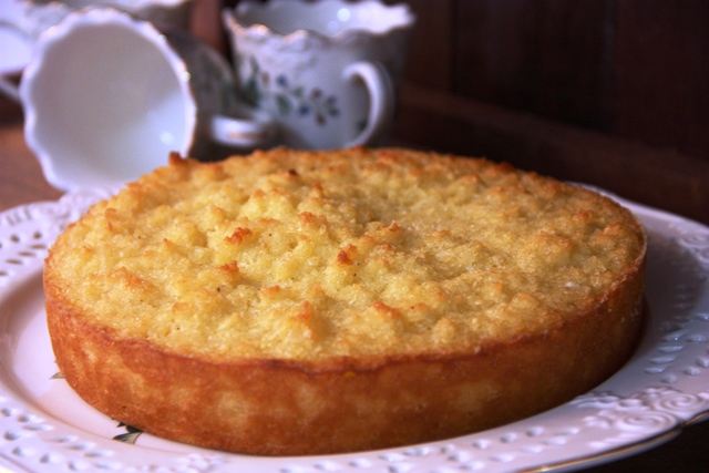Mais tradição: bolo de macaxeira
