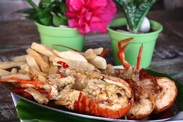 Lagosta Japaratinga, a minha predileta do restaurante Companhia da Lagosta do chef Iran