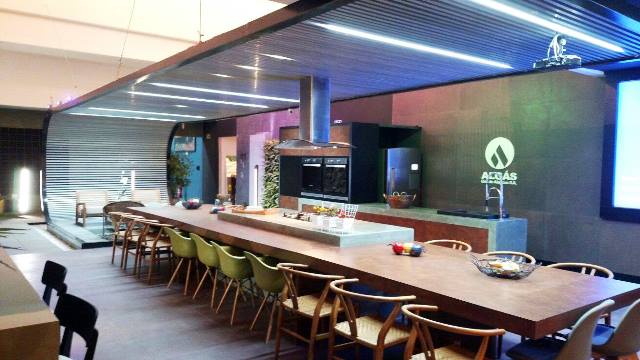 Projeto da Cozinha Algás da arquiteta Evelyne Cruz