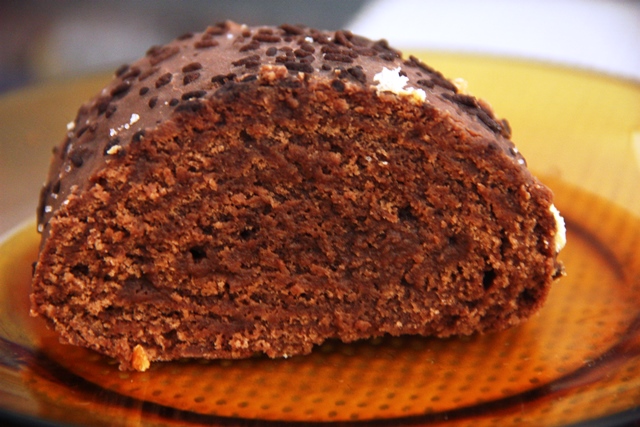 Rocombole de chocolate