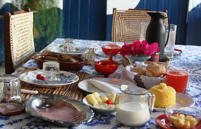 O café da manhã do Casarão 