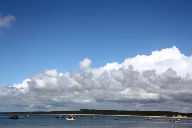 Praia de Pontal do Coruripe, um dos paraíso alagoano