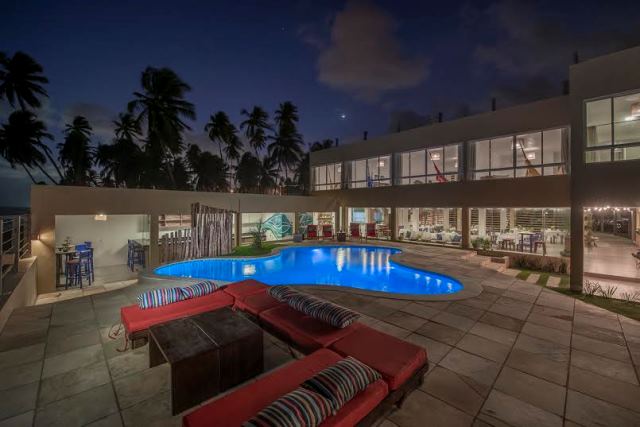 A noite na Pousada Kazatoa