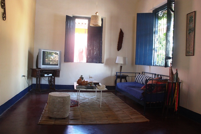 Sala recepção do Casarão do Pontal