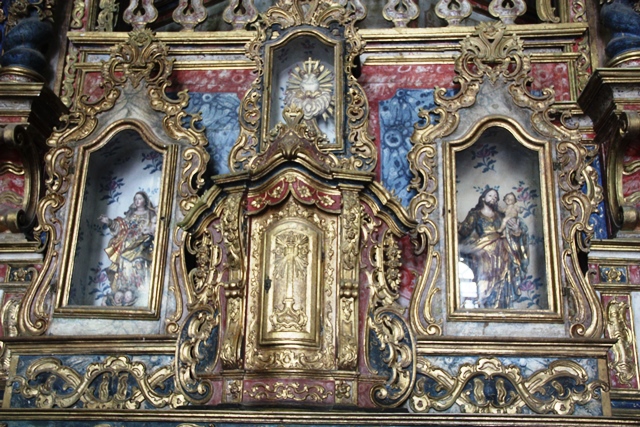 Detalhe da Igreja de Nossa Senhora das Correntes