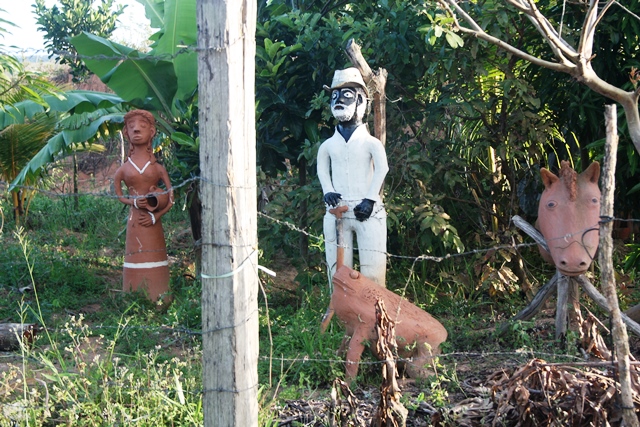 Atelier de Bidú na estrada de Murici