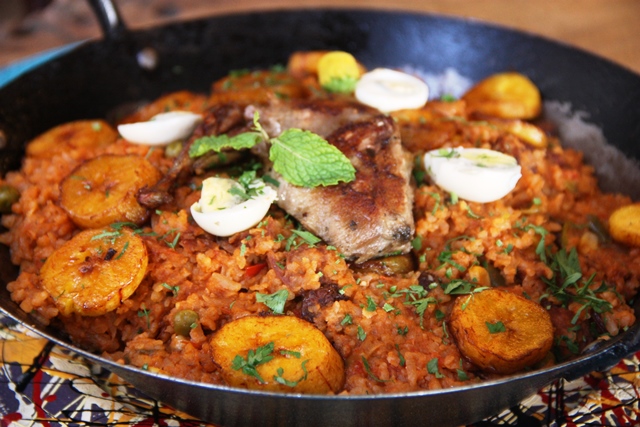 Riqueza de sabores do Arroz de Quenga Rica do Chef André Generoso. Prato para compartilhar para três pessoas