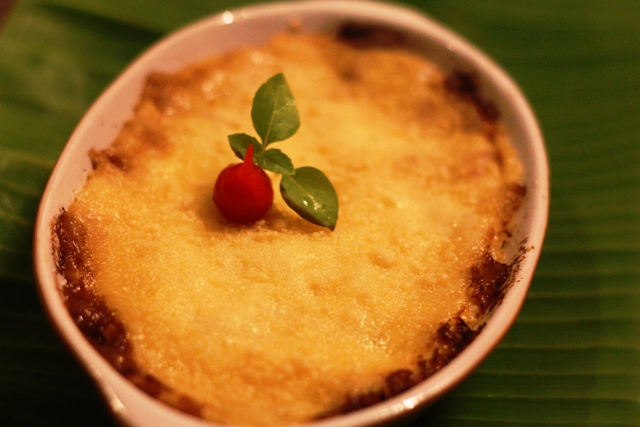 Escondidinho de carne de sol, Nordeste na Pousada de tradições culturais do Japão