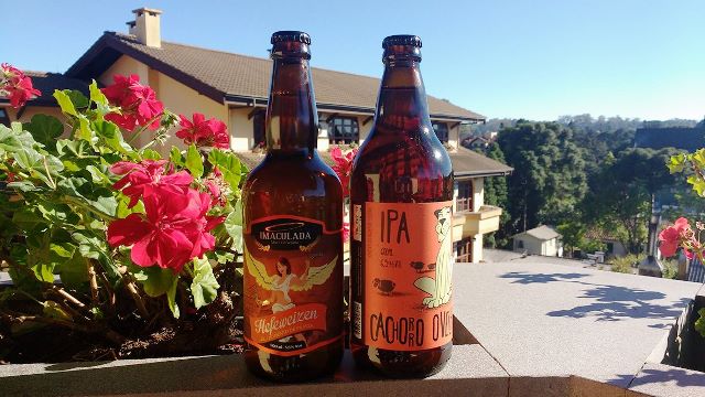 Na hamburgueria Toro ótimas cervejas artesanais da Serra Gaúcho