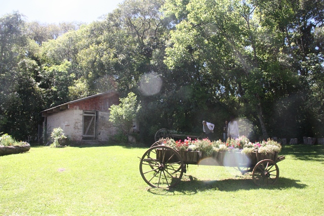 Detalhe do jardim da familia Gri