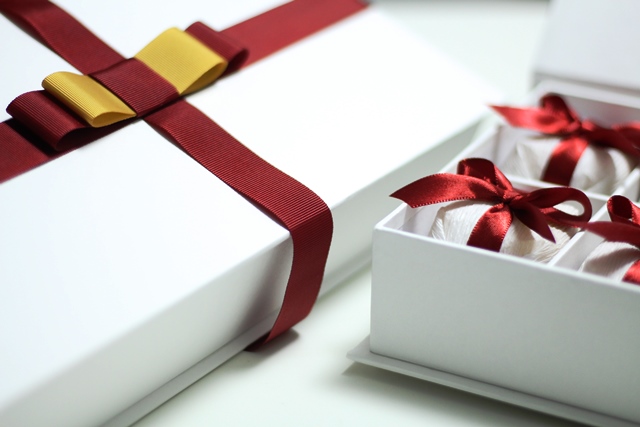 Embalagens charmosas do Bem-Casado da Mãe de Noiva