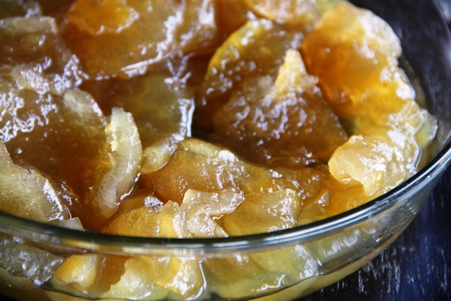 Doce de laranja, lembrança da infância