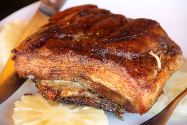 Costela suína, uma das maravilhas da cozinha do Elias