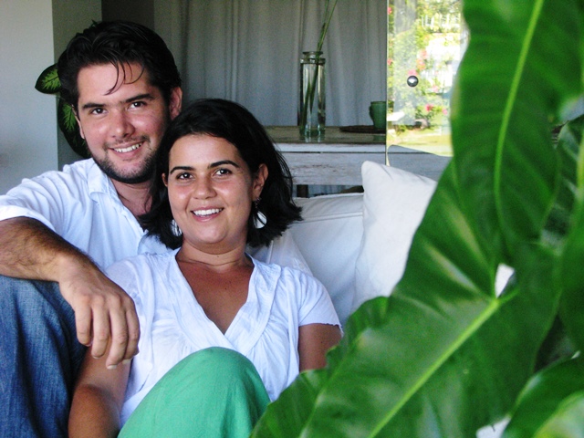 Paixão: O holandês Sandrijn Van Hoof e a mineira Fernanda Duarte